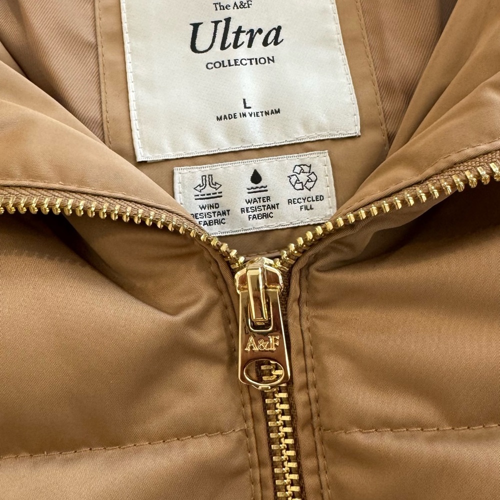 Abercrombie and fitch ultra mini puffer jacket - Picture 3 of 7